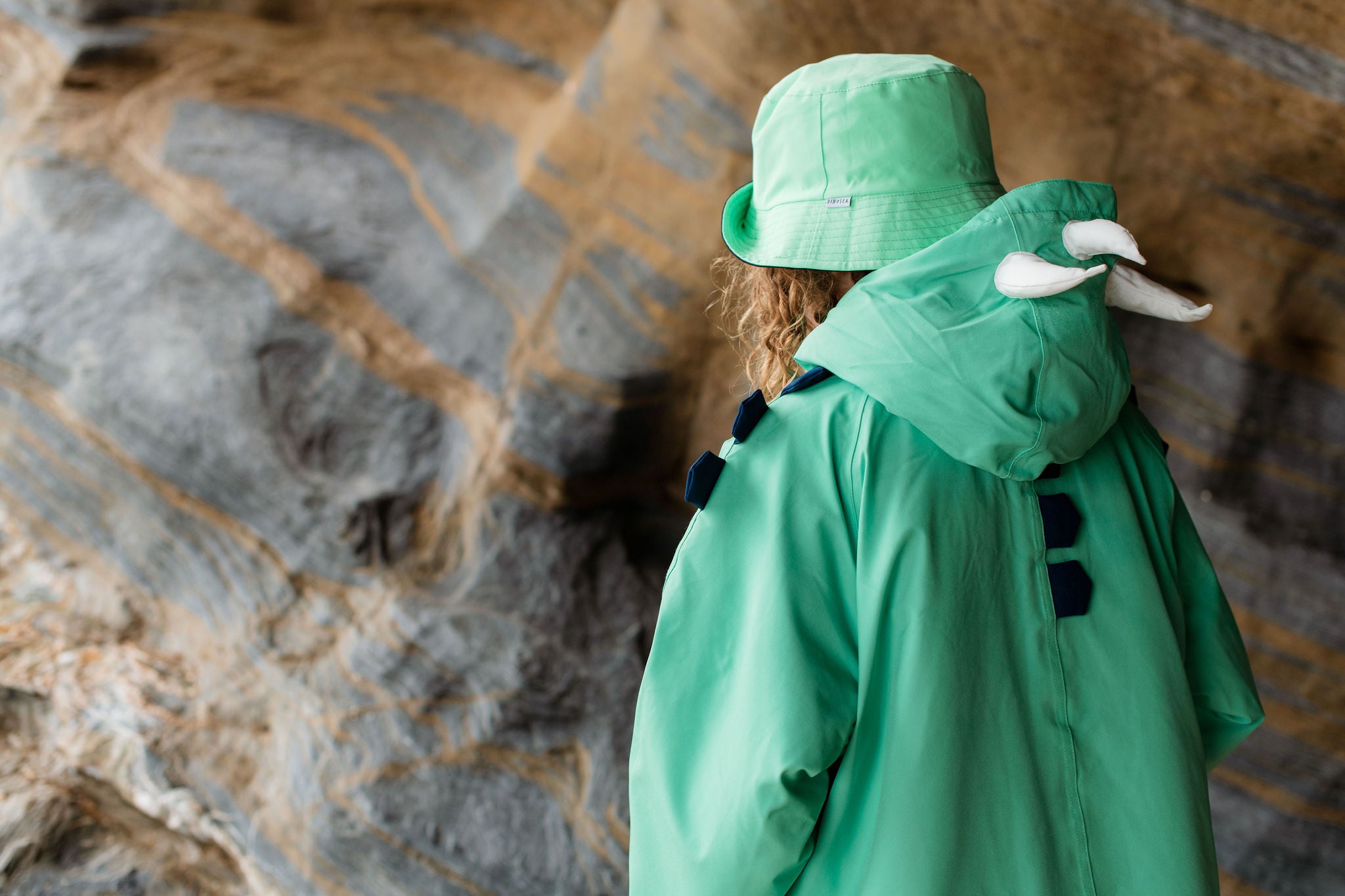 Dinosaur/Shark - Kids Reversible Bucket Hat
