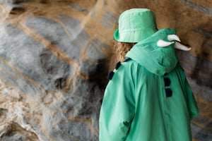 Dinosaur/Shark - Kids Reversible Bucket Hat