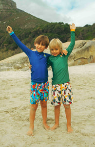 Squawk the Parrot - Kids Swim Shorts