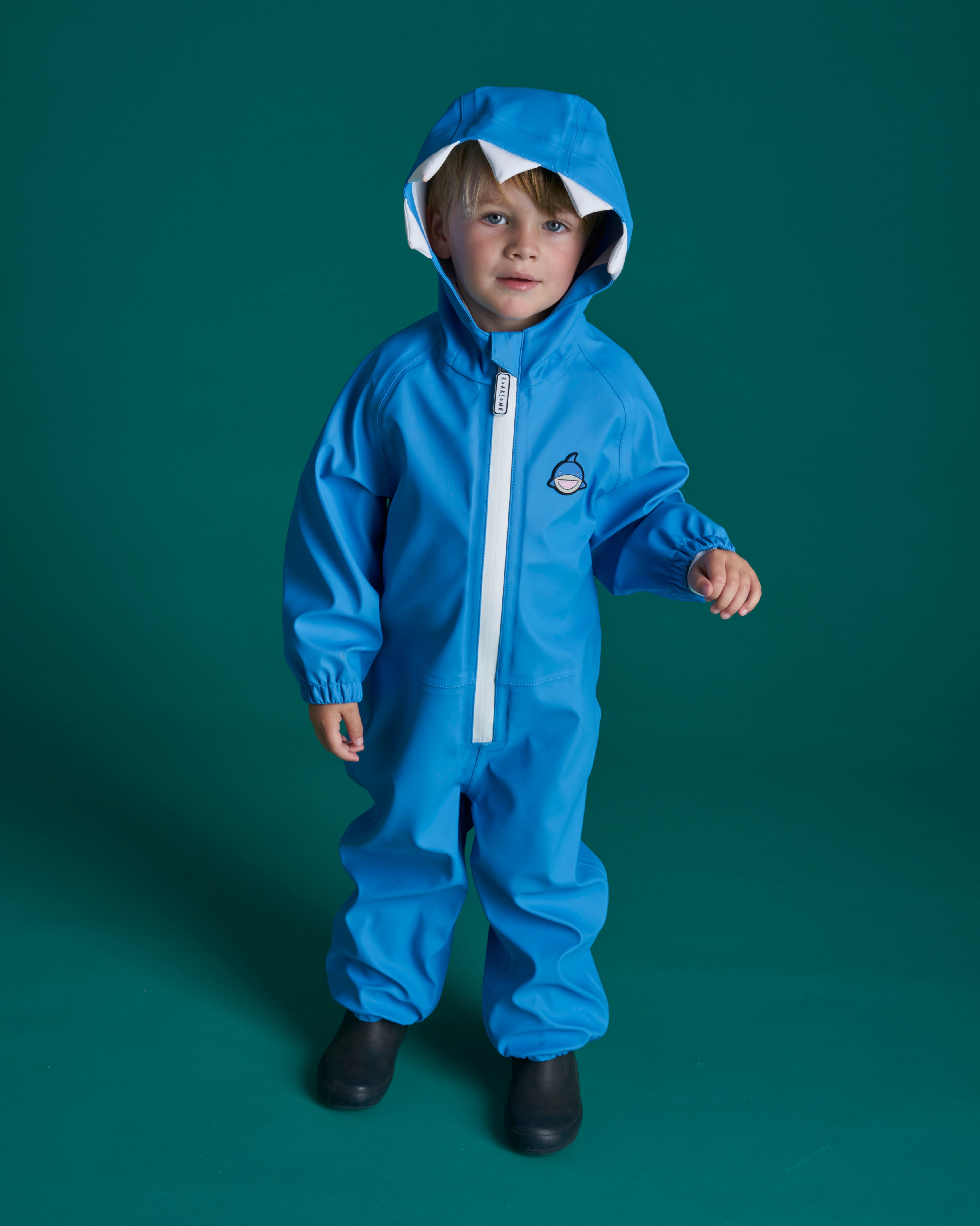 Reef the Shark - Kids Puddle Suit