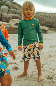 Beak the Toucan - Kids Swim Shorts