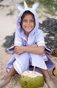 Sparkle the Unicorn - Kids Poncho Towel