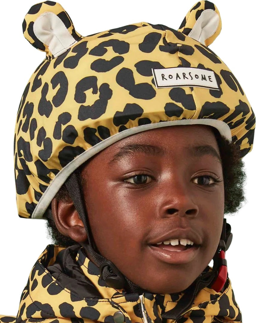 Dash the Leopard - Kids Helmet Cover