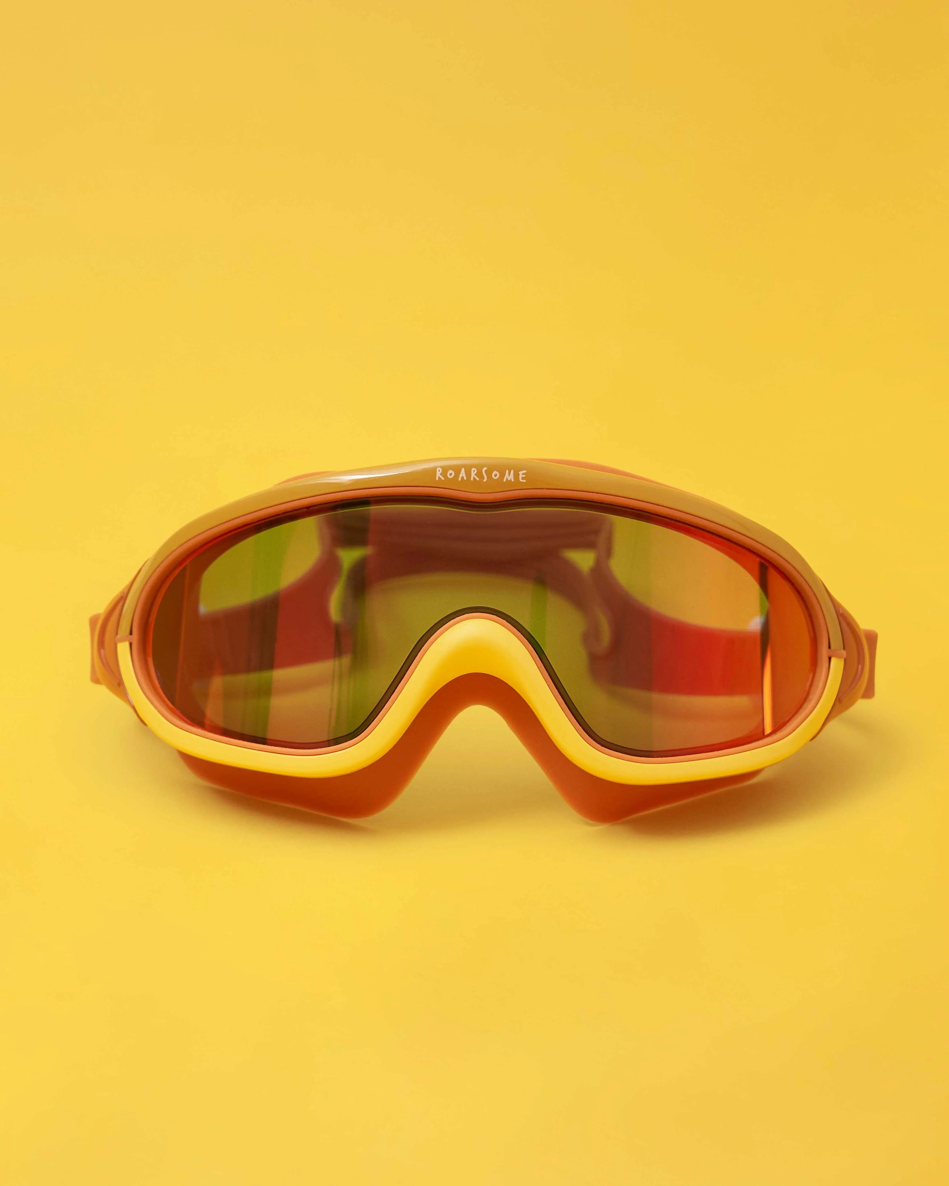 Kids Swimming Goggles - Yellow/Orange