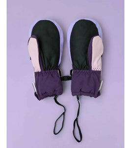 Kids Ski Gloves - Pink/Lilac