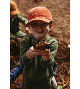 Corduroy Cap - Rust