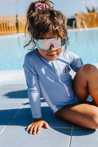 Kids Sunglasses - Lilac/White