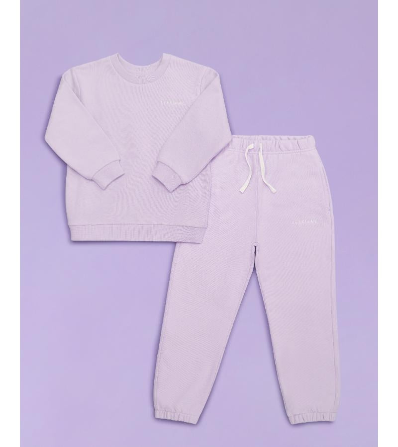 Dusk Lilac - Organic Cotton Tracksuit