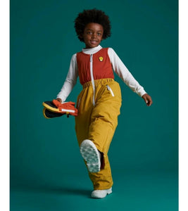 Kids Ski Gloves - Yellow/Orange