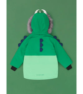 Spike the Dinosaur - Kids Ski Jacket
