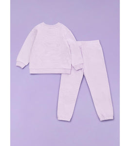 Dusk Lilac - Organic Cotton Tracksuit