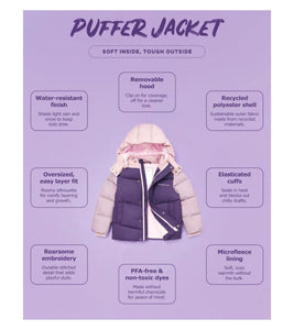 Puffer Jacket - Twilight Purple