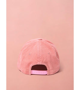 Corduroy Cap - Pink