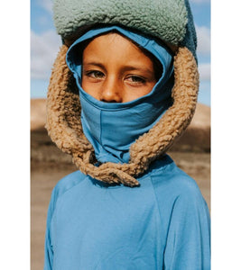 Bamboo Balaclava - Ocean Blue