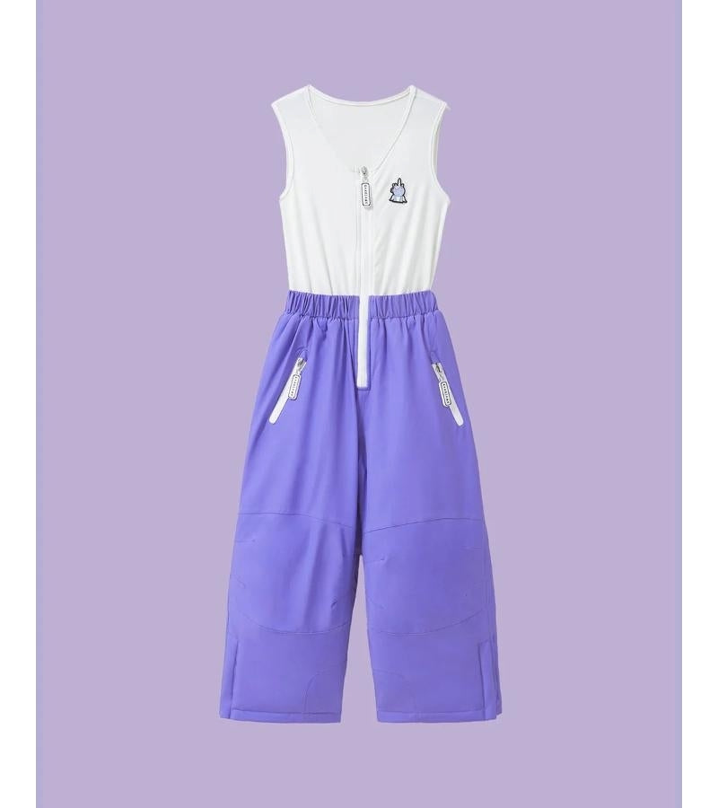 Kids Ski Salopettes / Bib Pants - Sparkle the Unicorn