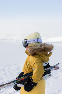 Kids Ski Goggles - Silver