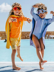 Kids Swimming Goggles - Yellow/Orange