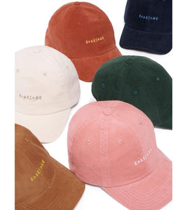 Corduroy Cap - Pink