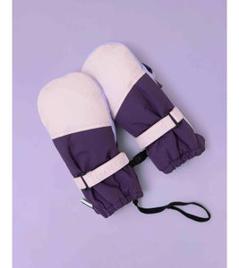 Kids Ski Gloves - Pink/Lilac