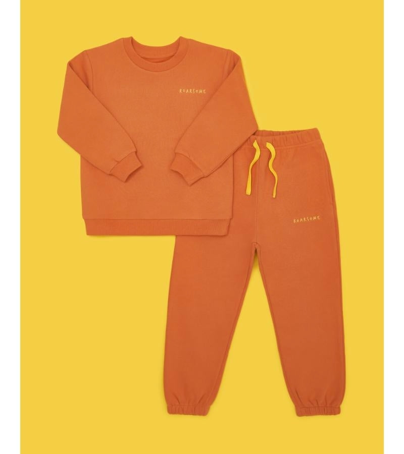 Burnt Orange - Organic Cotton Tracksuit
