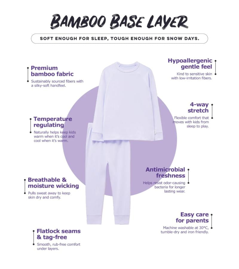 Dusk Lilac - Bamboo Base Layer