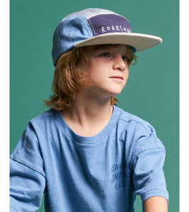 Adventure Club - Kids Blue 5 Panel Cap