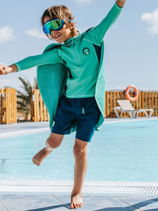 Kids Swimming Goggles - Blue/Green
