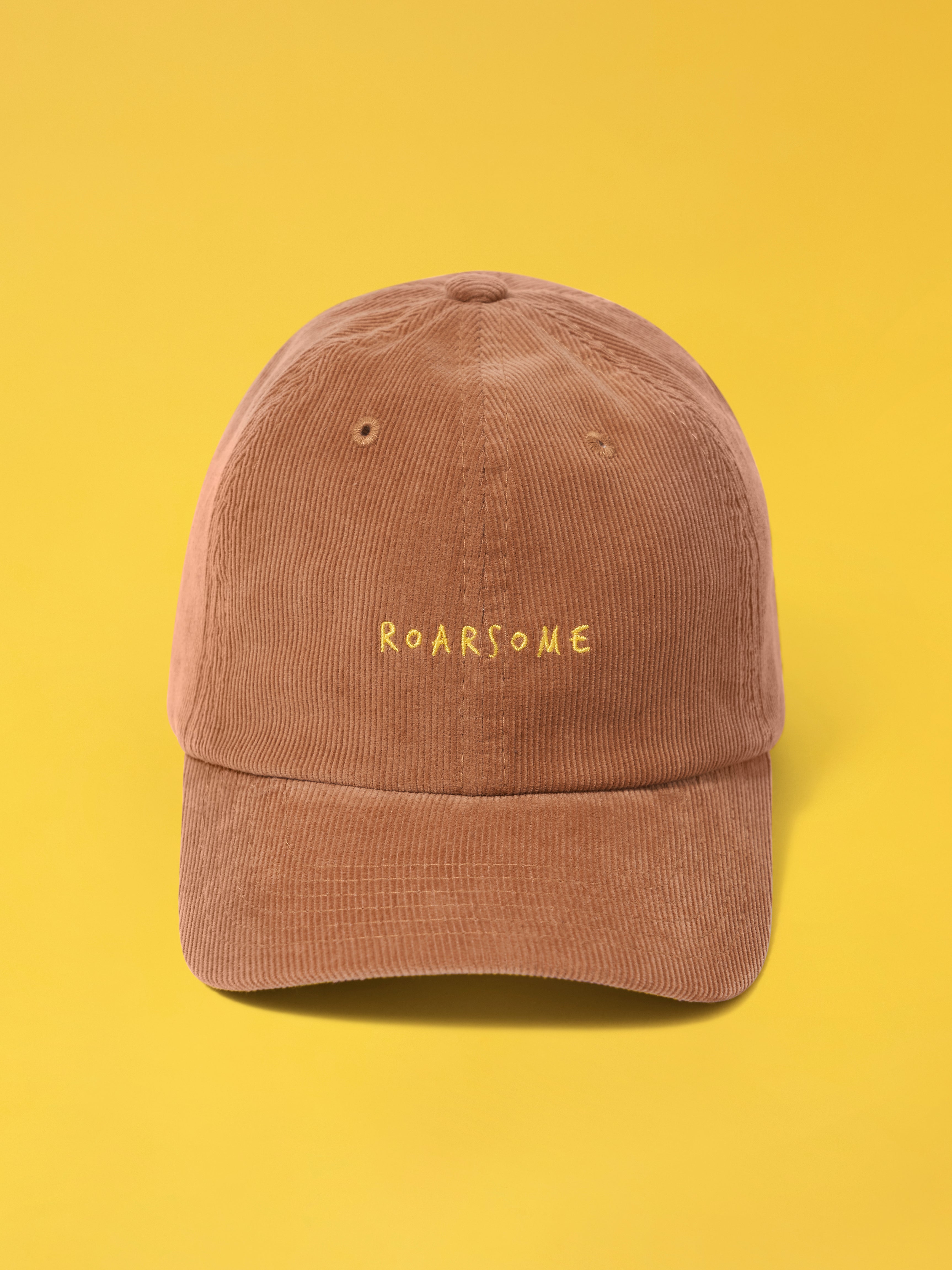 Corduroy Cap - Camel