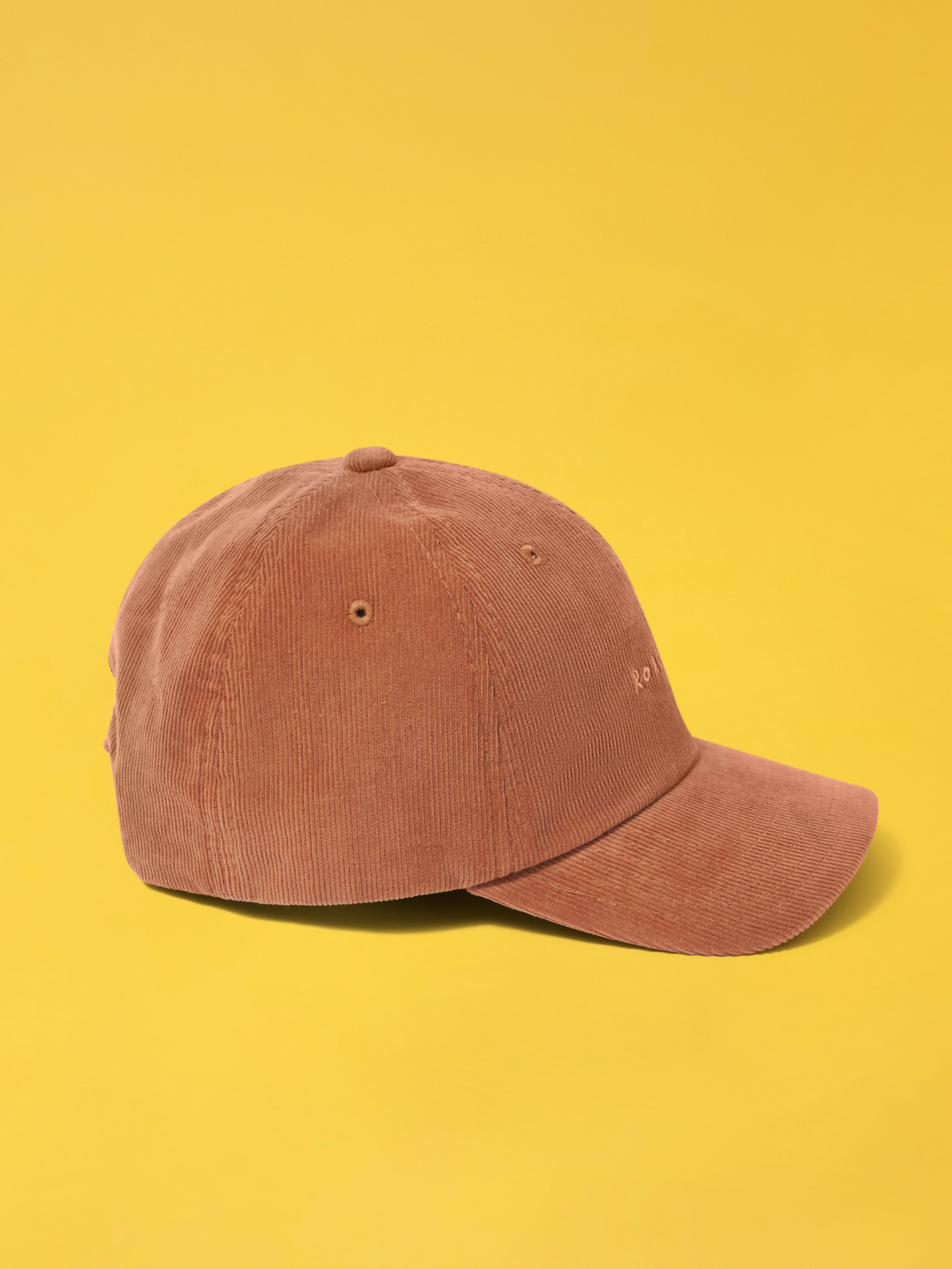 Corduroy Cap - Camel