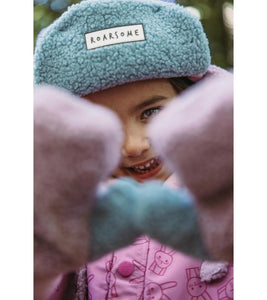 Fleece Mittens - Pink/Lilac