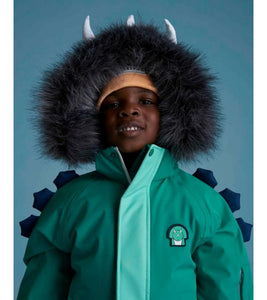 Spike the Dinosaur - Kids Ski Jacket