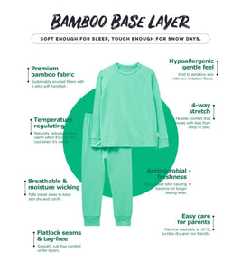 Misty Green - Bamboo Base Layer