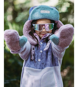 Fleece Mittens - Pink/Lilac