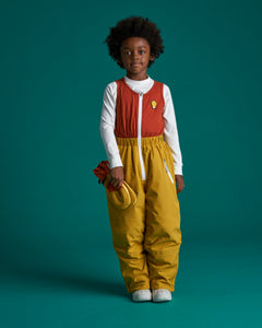 Kids Ski Gloves - Yellow/Orange
