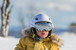 Kids Ski Goggles - Silver