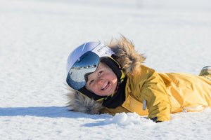 Kids Ski Goggles - Silver