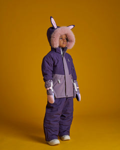 Kids Ski Gloves - Pink/Lilac