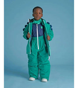 Kids Ski Salopettes / Bib Pants - Spike the Dinosaur