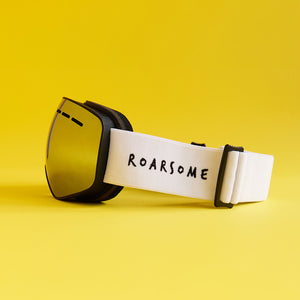 Kids Ski Goggles - Silver