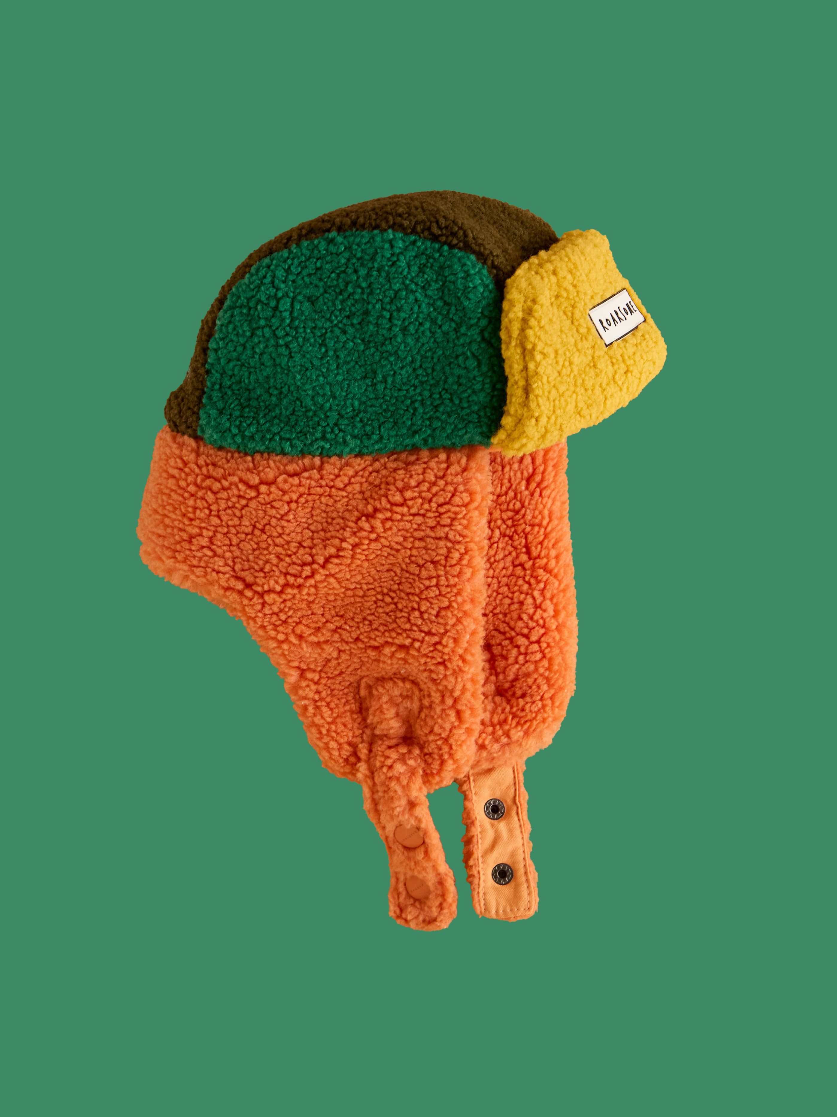 Green/Orange - Kids Trapper Hats